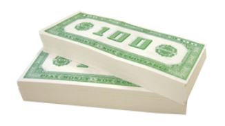 Play Money Bundle of 1,000 bills - Choose Denomination main image